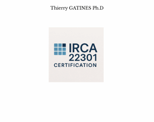 IRCA 22301 Successful certification