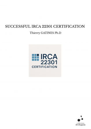 22301 IRCA Successful certification